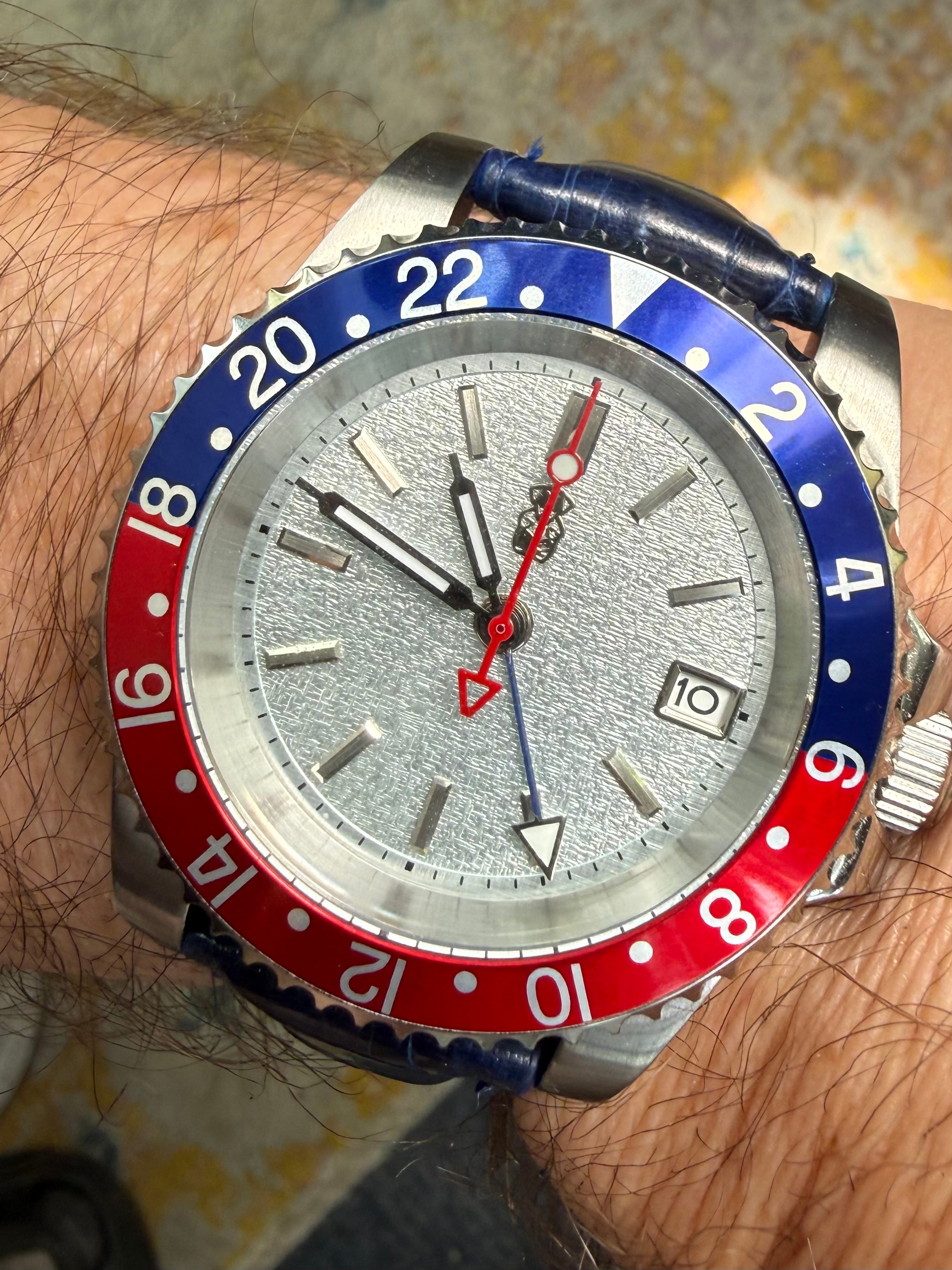 GMT Challenger on Steve Krasnow's wrist