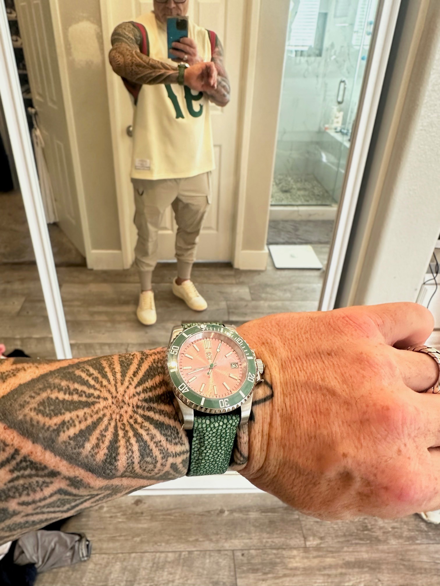 SubMeloner on James W's wrist